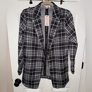 Philosophy Women’s Monochrome Plaid Blazer
